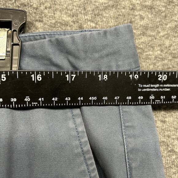 Bonobos Pants‎ Mens Chino Straight Athletic Fit Size 38X28 Blue Flat Front - Picture 2 of 8